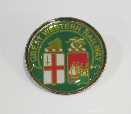 Great Western Railway round badge product photo